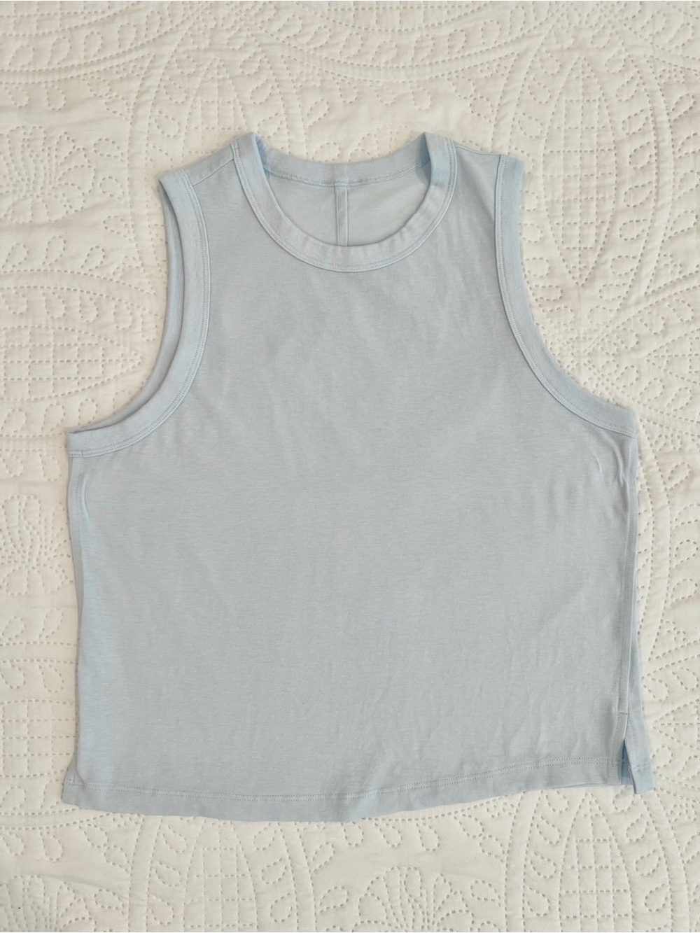 lululemon | Classic-Fit Cotton-Blend Tank Top, Size 4